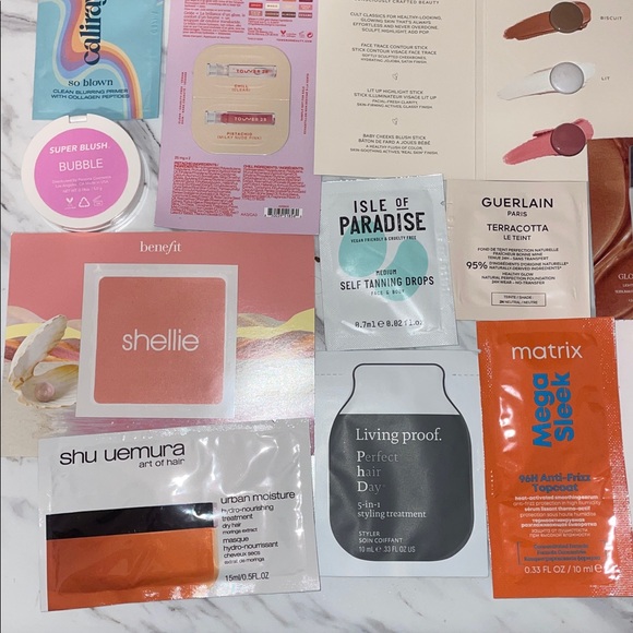 Luxury Beauty Makeup & Skincare Sample Bundle | Guerlain, Merit, Westman + More - Picture 9 of 10